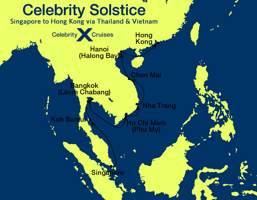 Celebrity Solstice Thailand & Vietnam Preamble Wansbrough's Cruise Blog